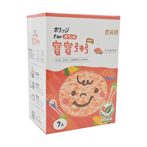 農純鄉 巧巧鮭魚粥 6個月以上 7包入
