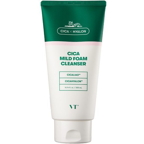 VT COSMETICS 老虎積雪草泡沫洗面乳