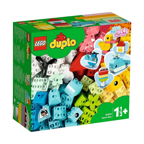 LEGO 10909 Duplo 得寶幼兒系列 樂高積木玩具 心型盒 18個月以上
