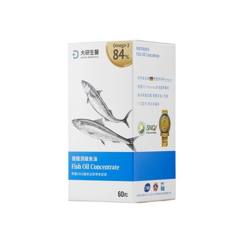大研生醫 德國頂級魚油軟膠囊